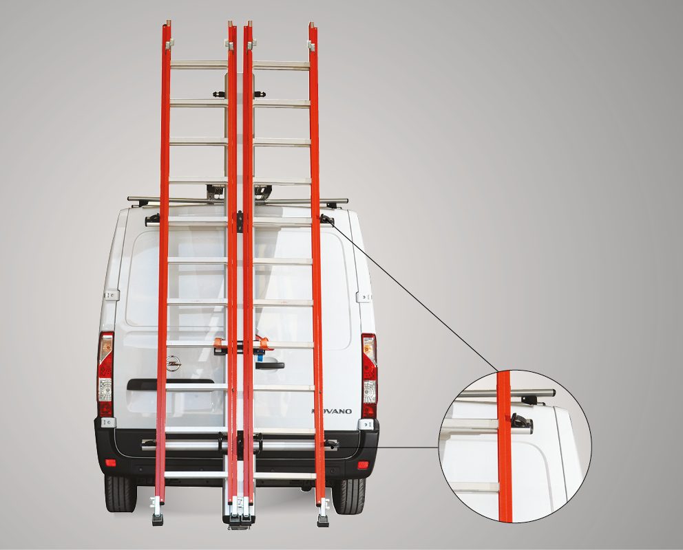 Double Drop Down Ladder Rack G2000 Maxi Gentili US