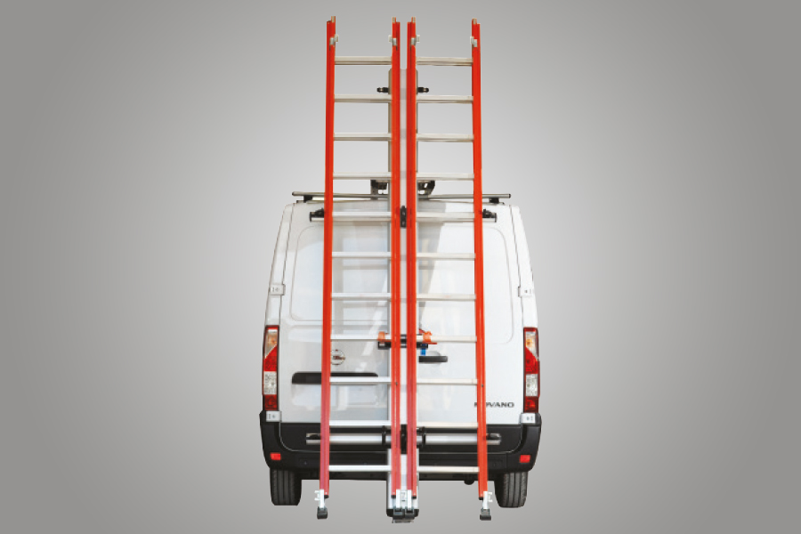 G2000 Maxi Ladder Rack fits any ladders!