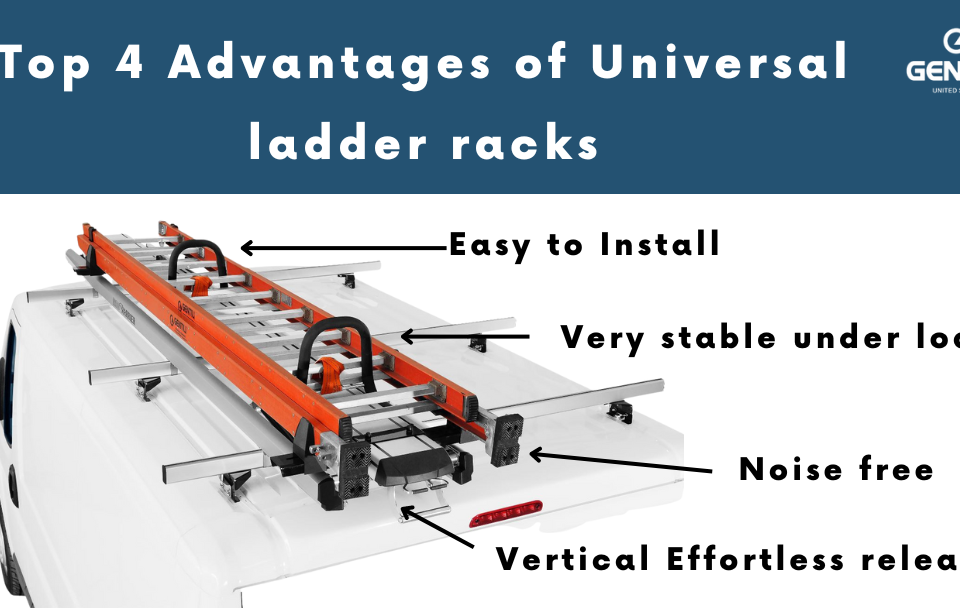 4 Advantages of Universal ladder racks for truck and aluminum ladder rack