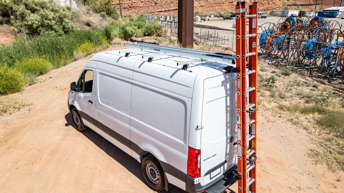 G2000 Harrier Drop-Down Ladder Rack : Vans on Top: Ladder Racks for ...